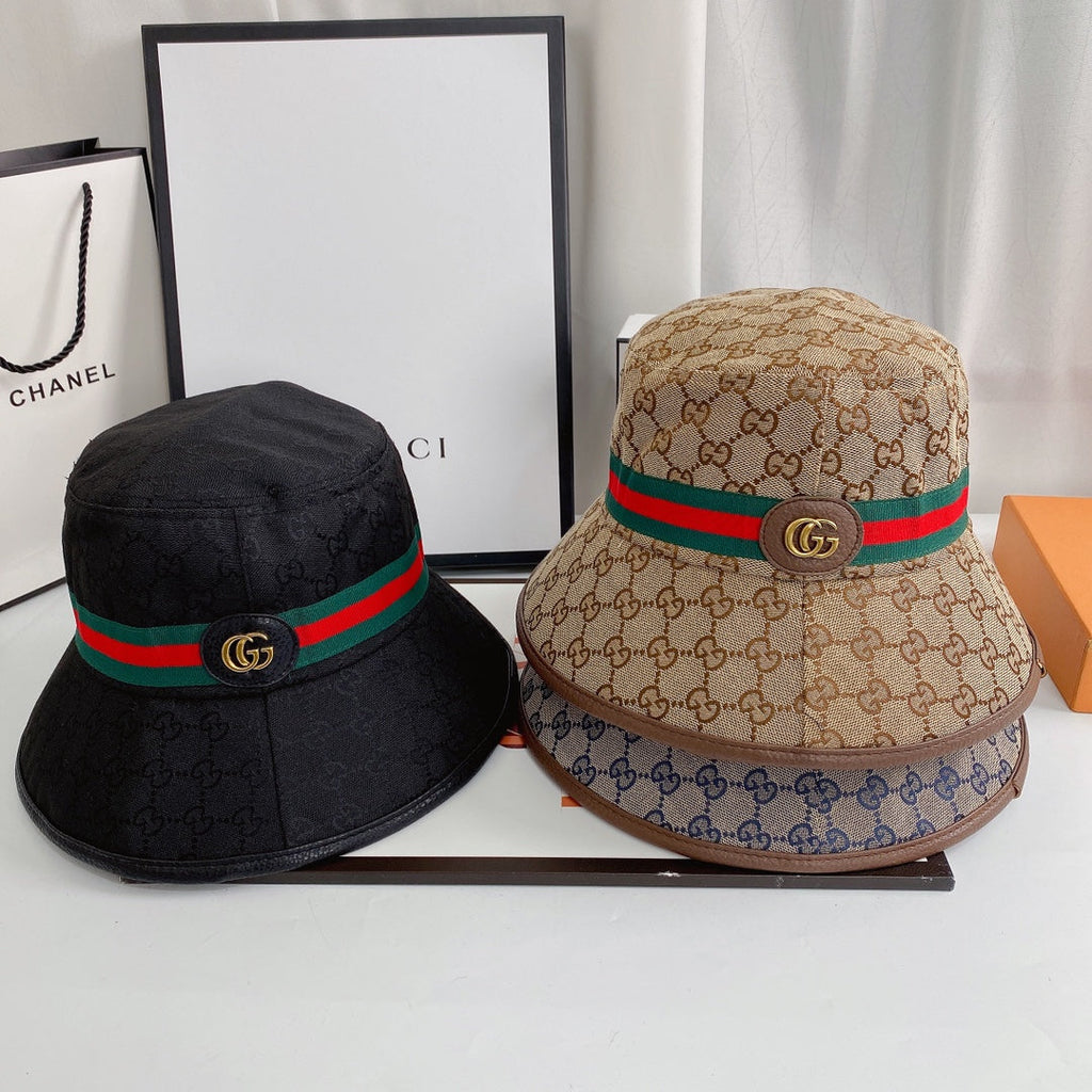 Classic GG Supreme Web Stripe Bucket Hat | Luxury Designer Hat