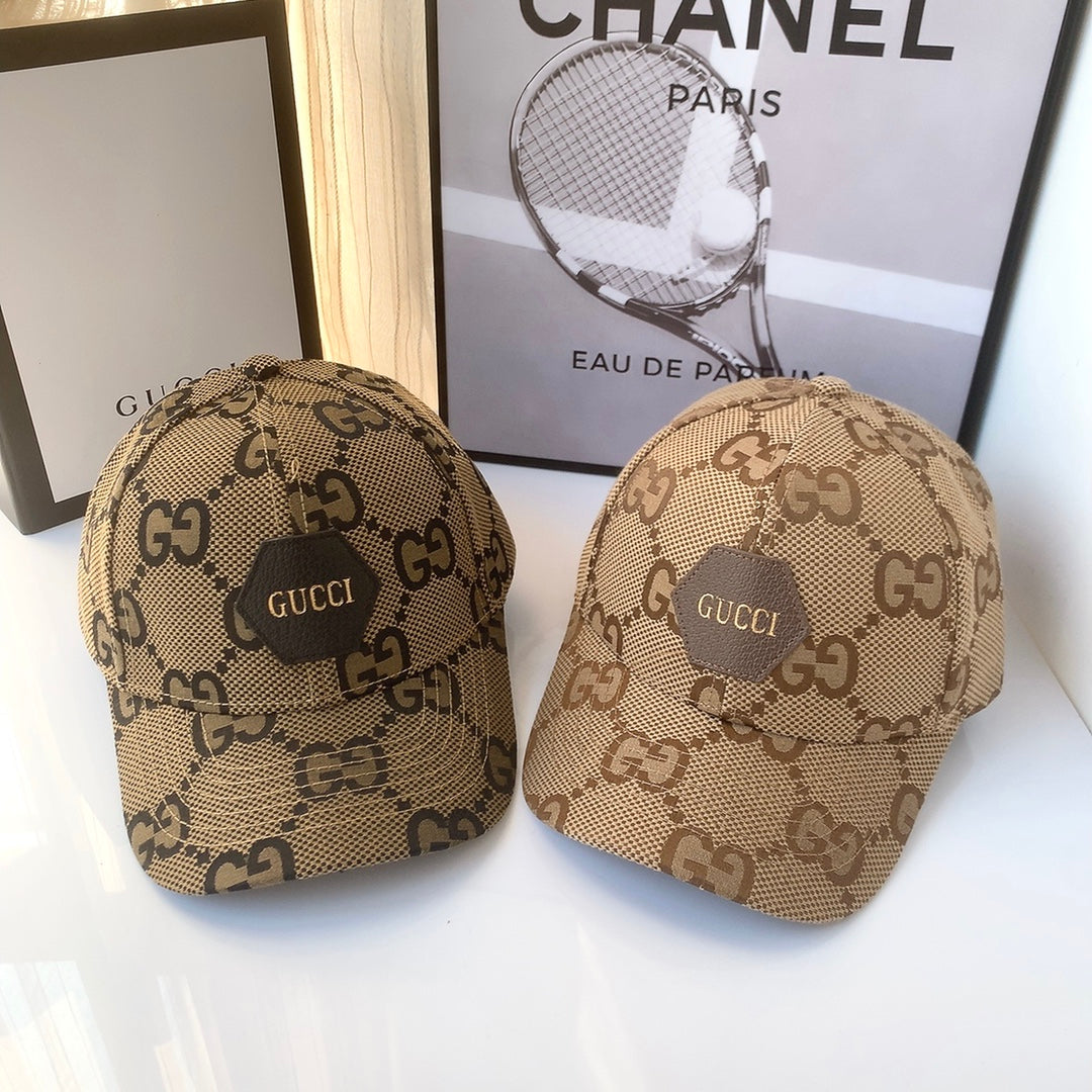 Classic GG Jacquard Cotton Baseball Cap for Men & Women | Luxury Designer Cap