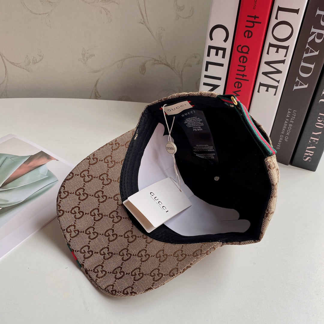 Luxury Classic Embroidered Cotton Baseball Cap