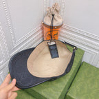 Classic Leather Trim Baseball Cap