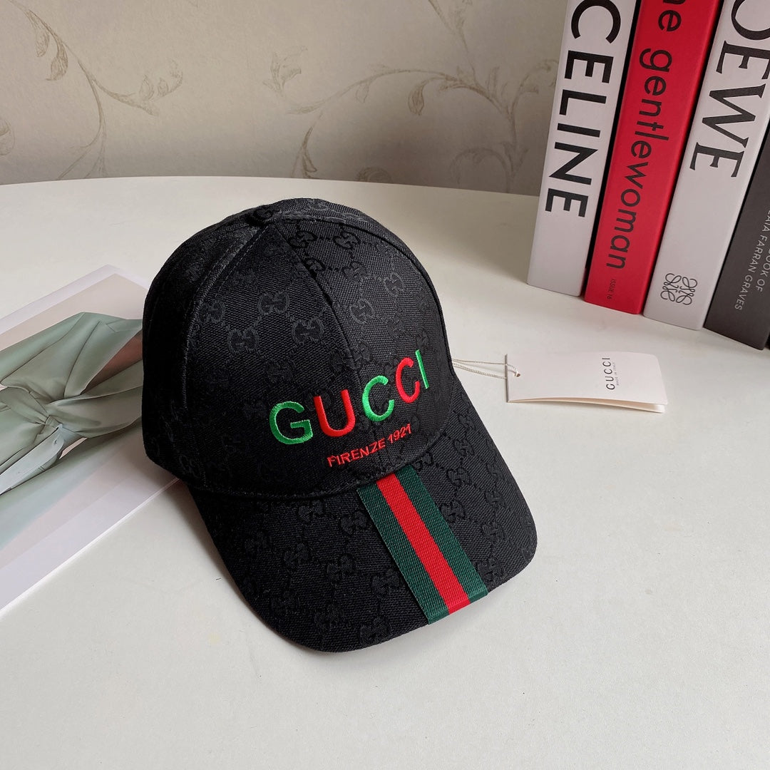 Luxury Classic Embroidered Cotton Baseball Cap