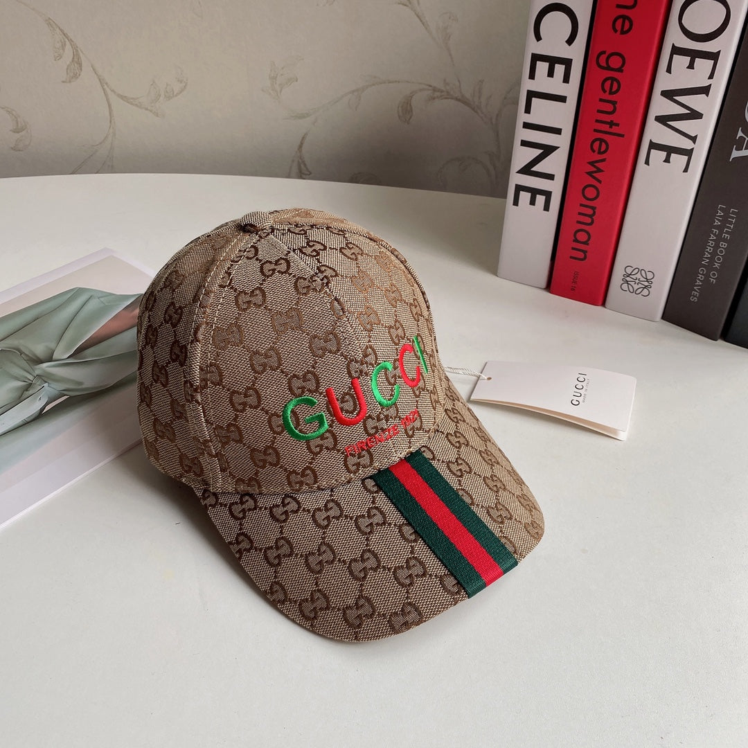 Luxury Classic Embroidered Cotton Baseball Cap