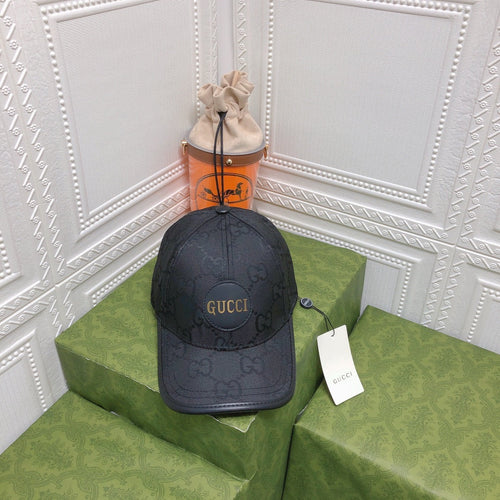 Classic Leather Trim Baseball Cap