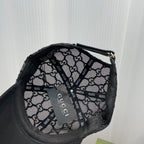 Classic GG Embroidered Lace Baseball Cap