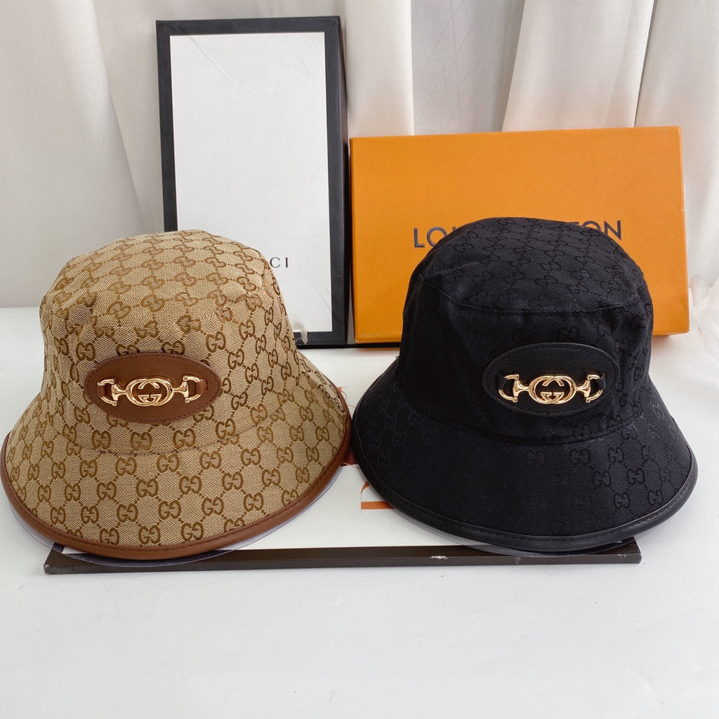 Classic GG Monogram Chain Bucket Hat