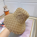 Classic GG Monogram Wide Brim Denim Hat