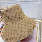 Classic GG Monogram Wide Brim Denim Hat