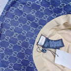 Classic GG Monogram Wide Brim Denim Hat
