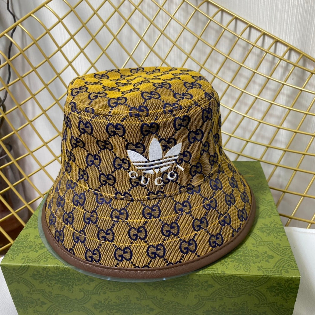 Classic x Adidas Joint Monogram Embroidered Bucket Hat