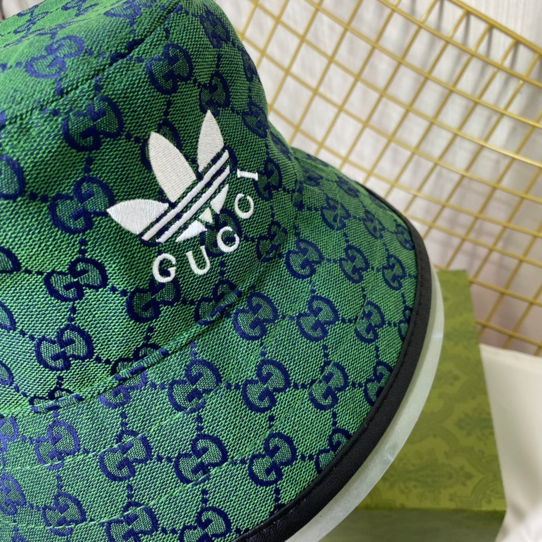 Classic x Adidas Joint Monogram Embroidered Bucket Hat