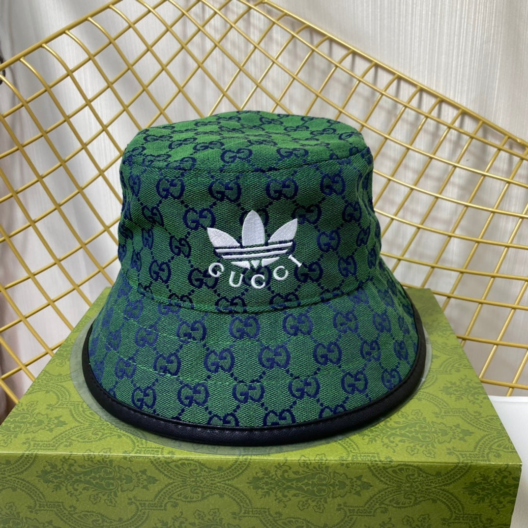 Classic x Adidas Joint Monogram Embroidered Bucket Hat
