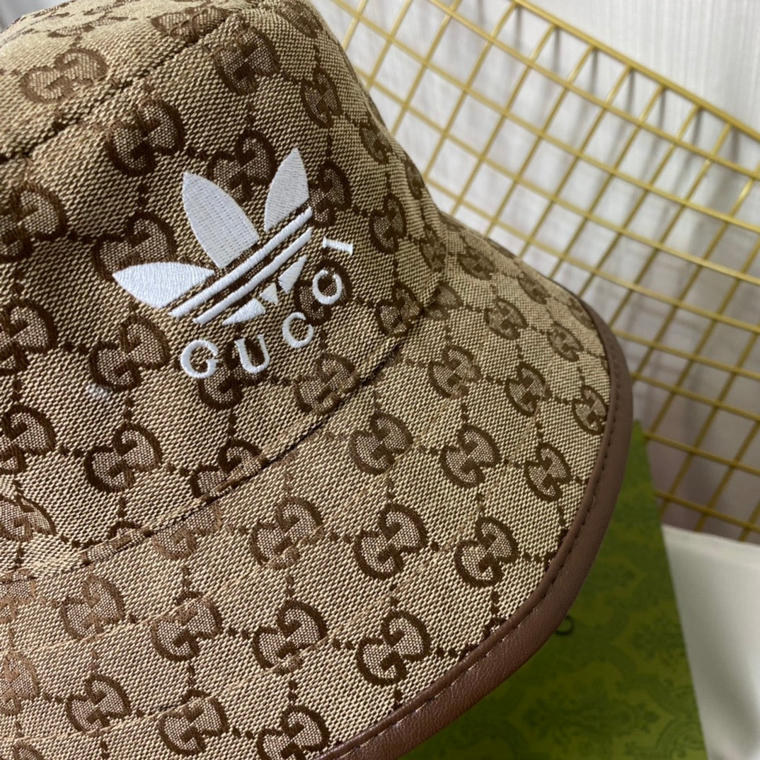 Classic x Adidas Joint Monogram Embroidered Bucket Hat