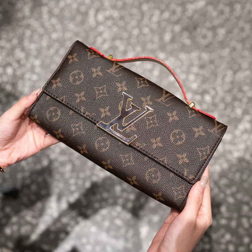 Luxe Texture Leather Handbag