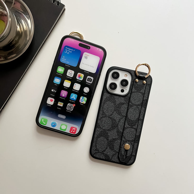 Κλασική θήκη iPhone με βάση μαύρη-SW240330