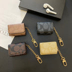 Luxury Classic AirPods Cases Coffee-YH240425