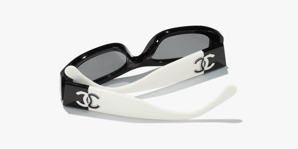 Fashion Rectangle Acetate Sunglasses