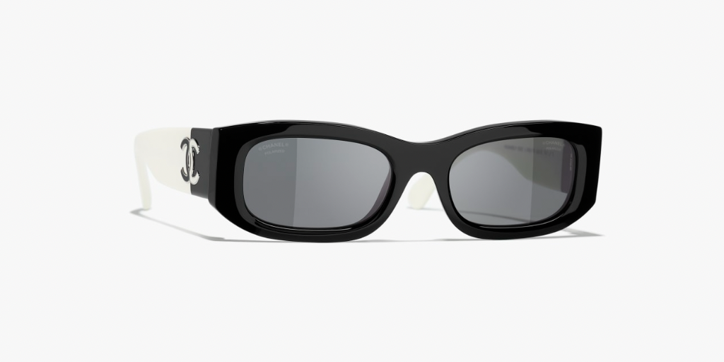 Fashion Rectangle Acetate Sunglasses