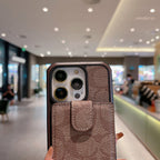 ウォレット付きクラシック iPhone ケース -LBK241416