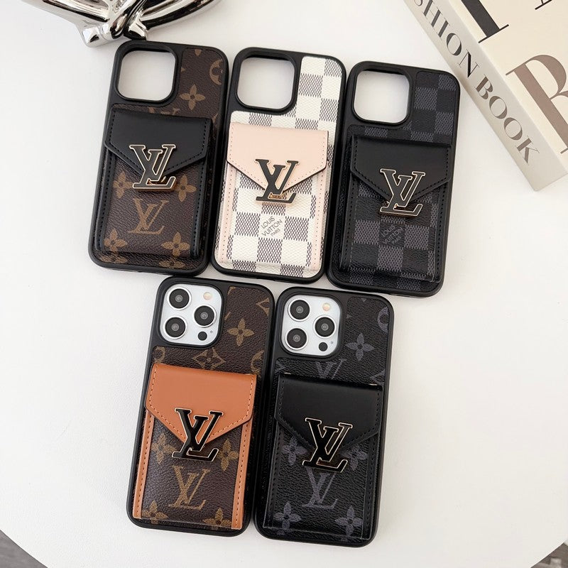 Θήκη για iPhone με τσάντα καρτών πολυτελείας