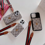 Premium Card Bag Crossbody Classic Case για iPhone