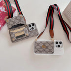 Premium Card Bag Crossbody Classic Case για iPhone