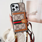 Κλασική θήκη για iPhone με αλυσίδα Premium Card Bag