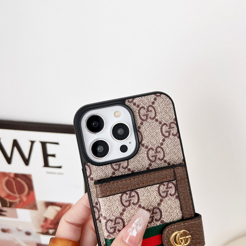 Κλασική θήκη για iPhone με αλυσίδα Premium Card Bag