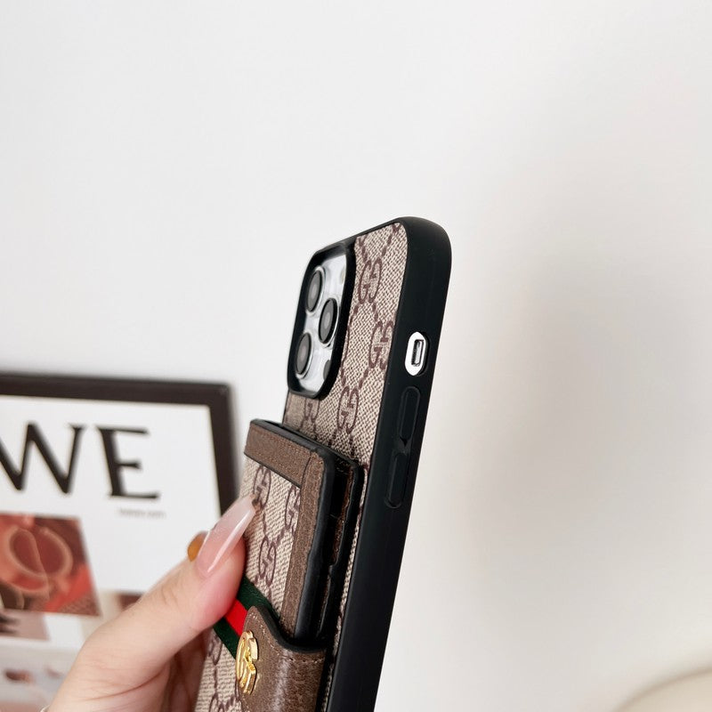 Κλασική θήκη για iPhone με αλυσίδα Premium Card Bag
