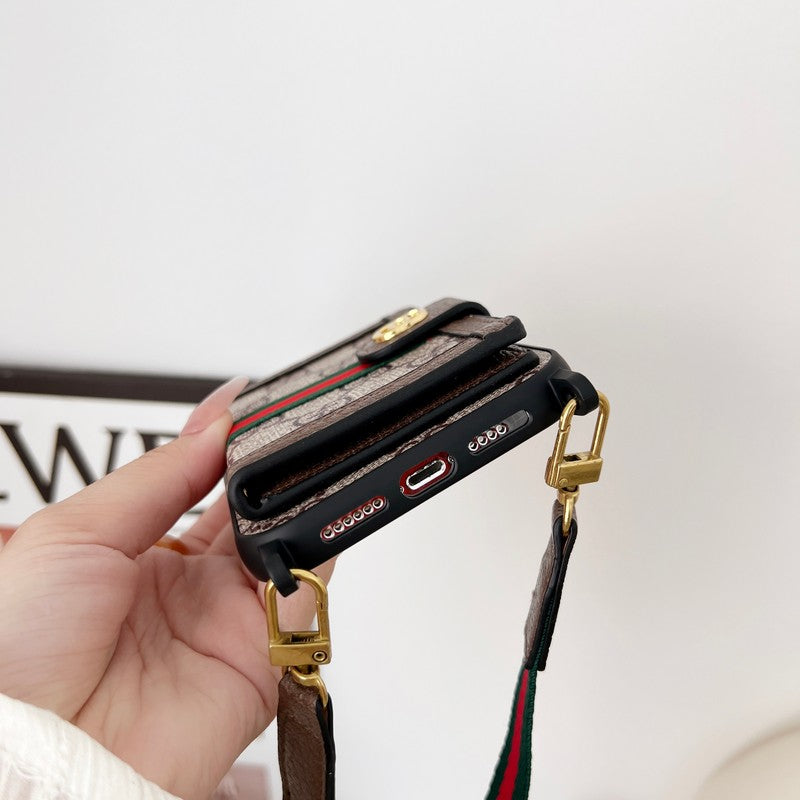 Κλασική θήκη για iPhone με αλυσίδα Premium Card Bag