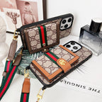 Κλασική θήκη για iPhone με αλυσίδα Premium Card Bag