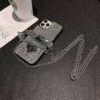 Θήκη iPhone πολυτελείας Diamond Crossbody Chain