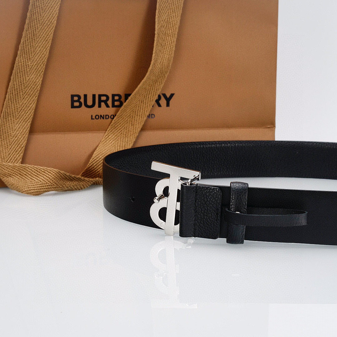 BB Belt with Silver Buckle