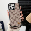 Prémium kézi láncos iPhone tok