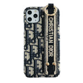 Capa para iPhone com pulseira clássica da moda