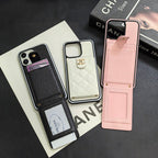 Elegáns Crossbody bőr iPhone tok