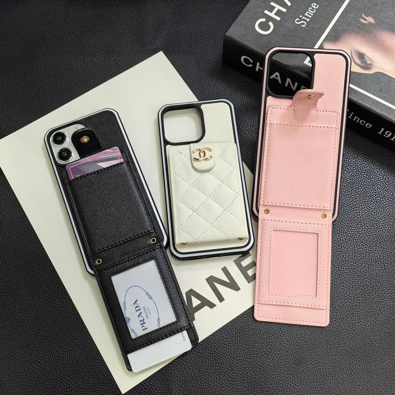 Elegáns Crossbody bőr iPhone tok