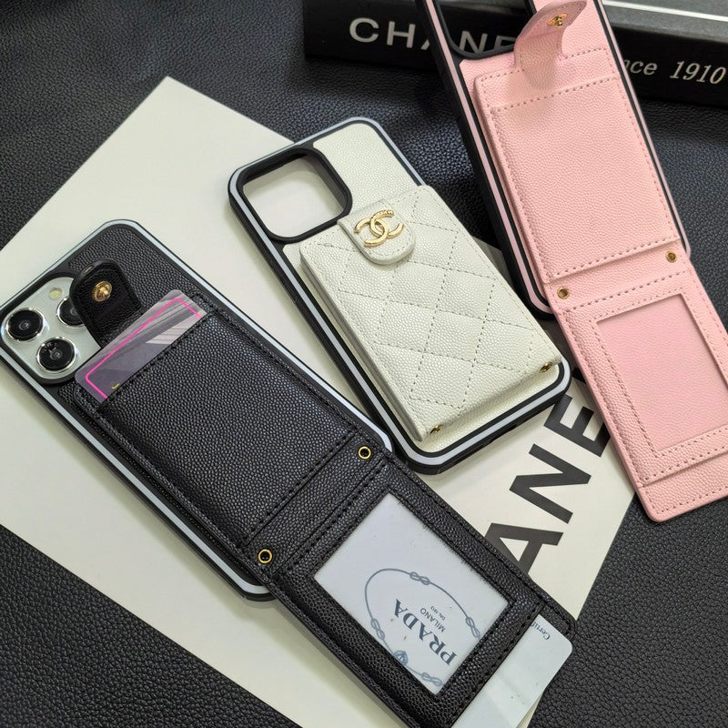 Elegáns Crossbody bőr iPhone tok