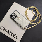 Elegáns Crossbody bőr iPhone tok