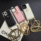 Elegáns Crossbody bőr iPhone tok