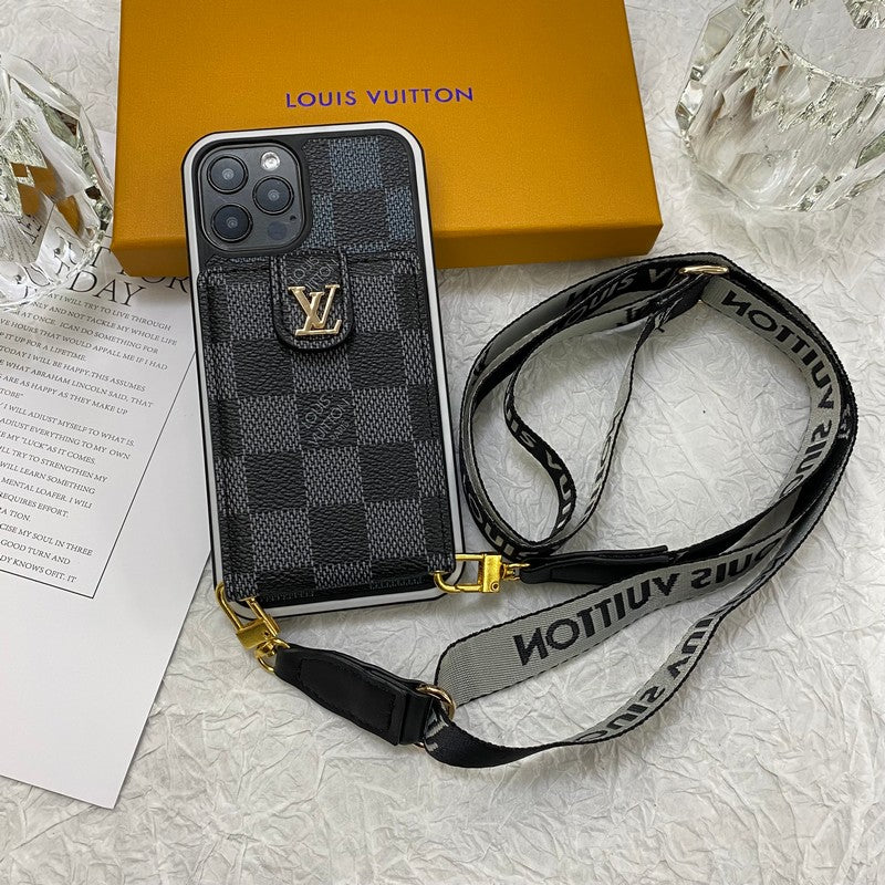 Θήκη iPhone με αλυσίδα για κάρτες πολυτελείας