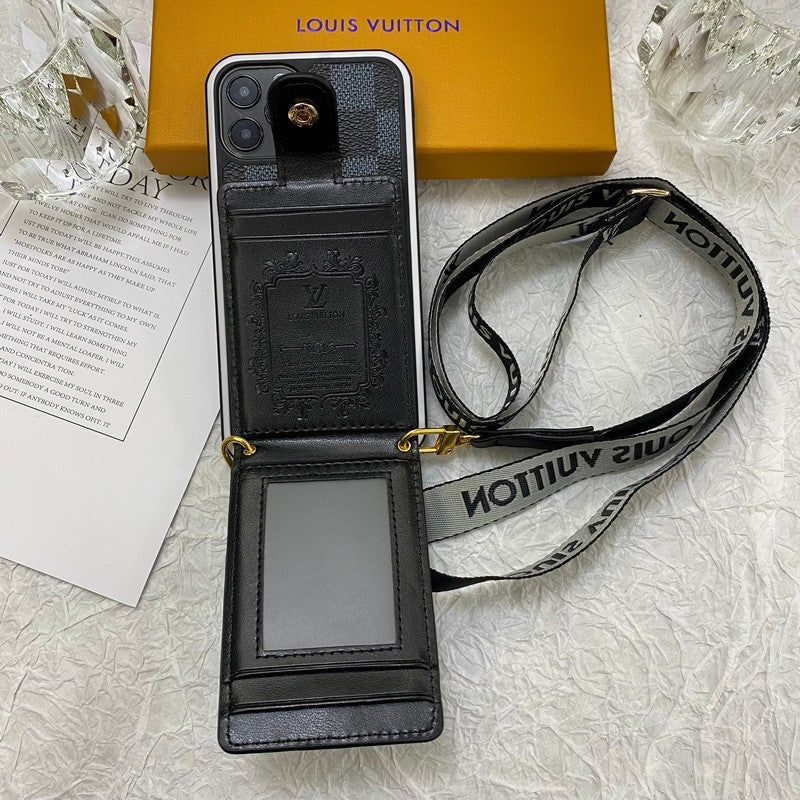 Θήκη iPhone με αλυσίδα για κάρτες πολυτελείας