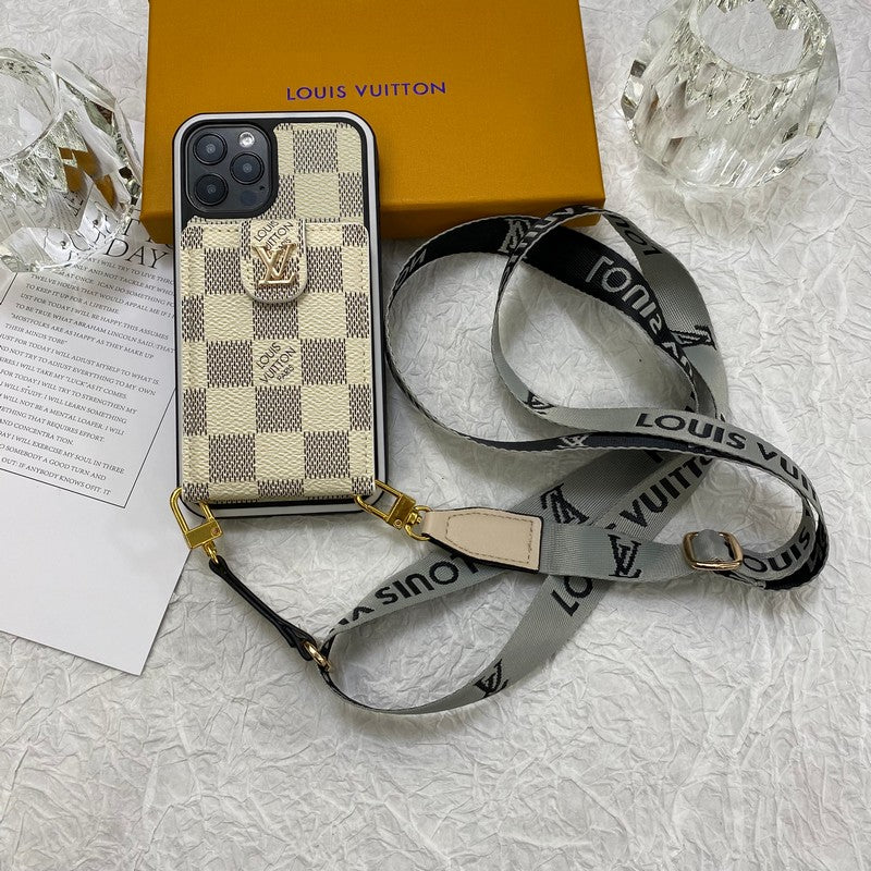 Θήκη iPhone με αλυσίδα για κάρτες πολυτελείας