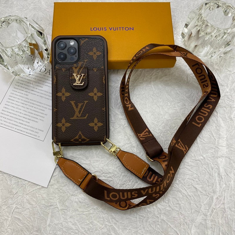 Θήκη iPhone με αλυσίδα για κάρτες πολυτελείας