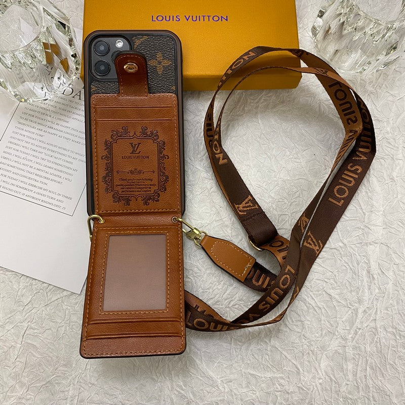Θήκη iPhone με αλυσίδα για κάρτες πολυτελείας
