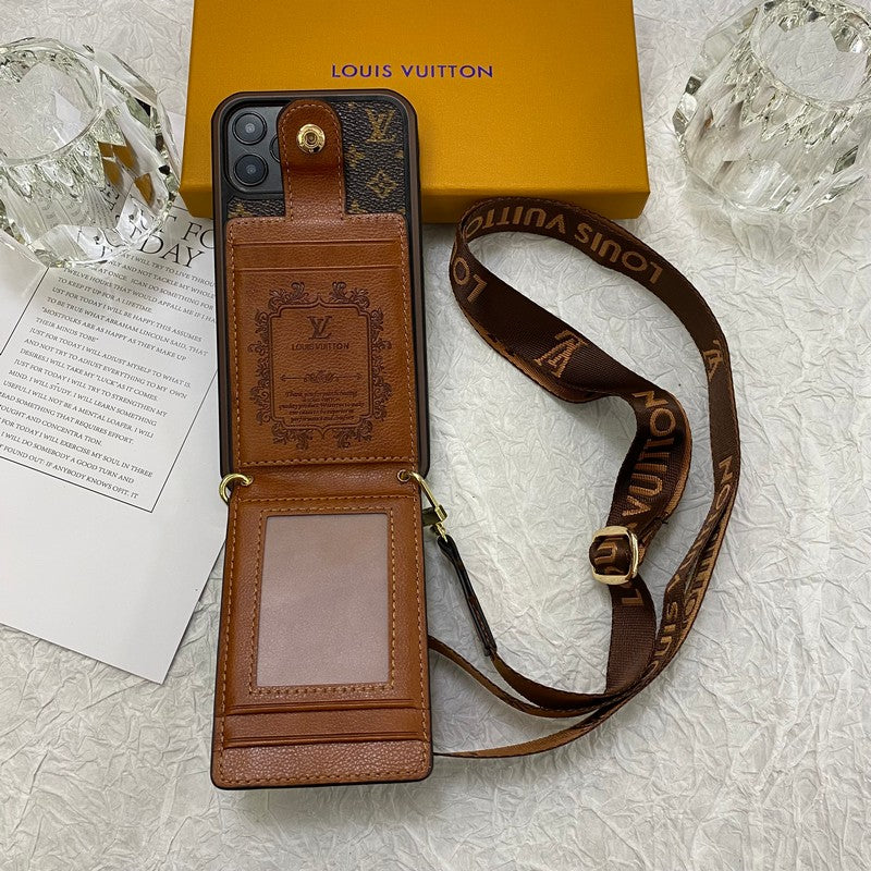 Θήκη iPhone με αλυσίδα για κάρτες πολυτελείας