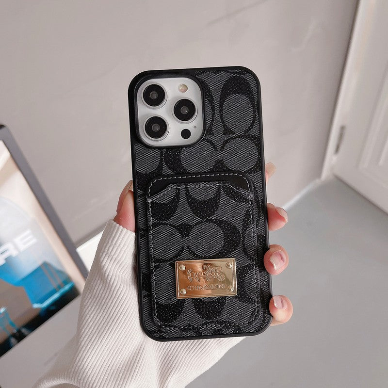 Δερμάτινη θήκη για iPhone Classic Card Bag