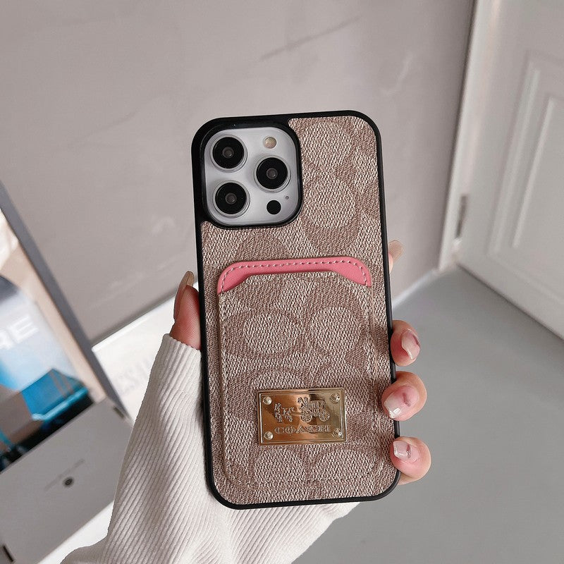 Δερμάτινη θήκη για iPhone Classic Card Bag