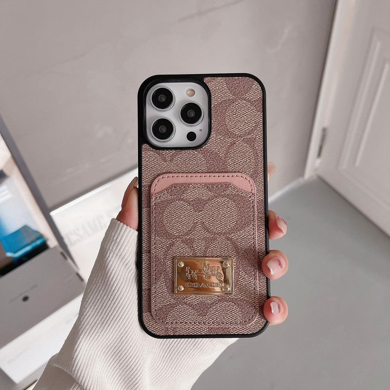 Δερμάτινη θήκη για iPhone Classic Card Bag