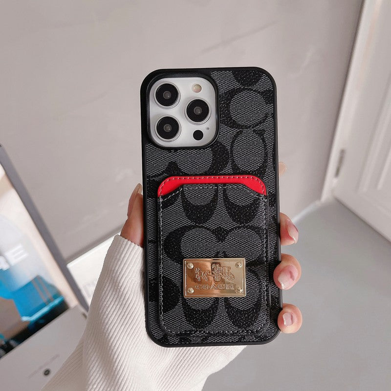 Δερμάτινη θήκη για iPhone Classic Card Bag