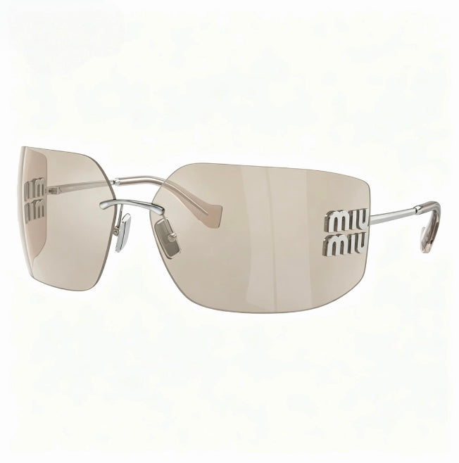 Fashionable frameless sunglasses